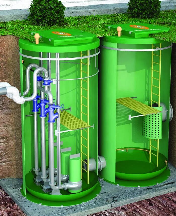 Канализационная насосная станция и ее разновидности