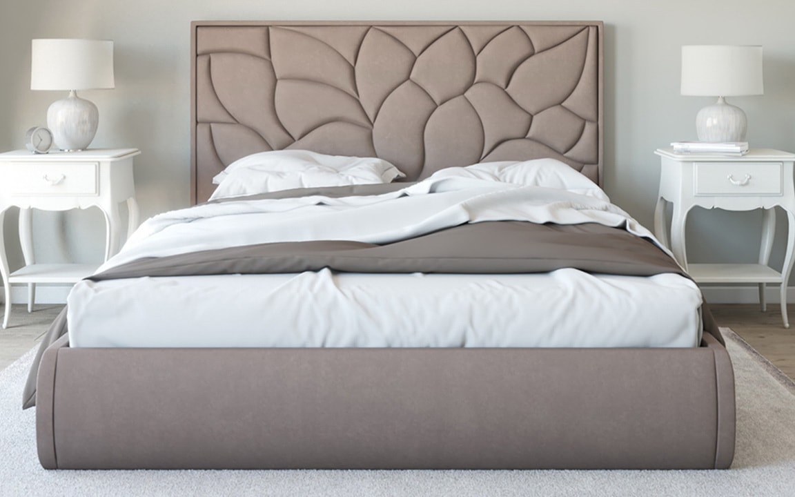 Виды, материалы и особенности изголовья кровати