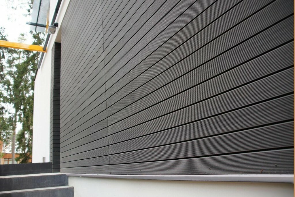 Почему популярна  доска для отделки из ДПК?