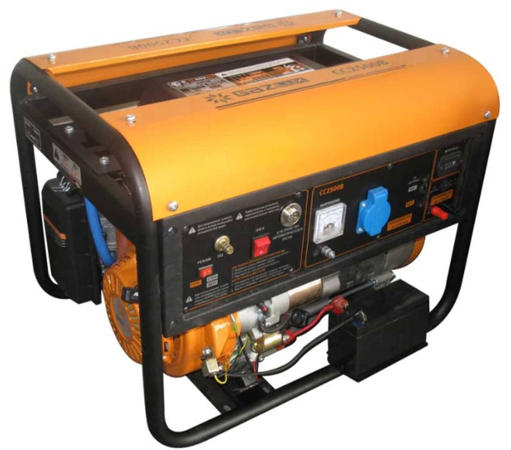 Устройство и принципы работы газового генератора