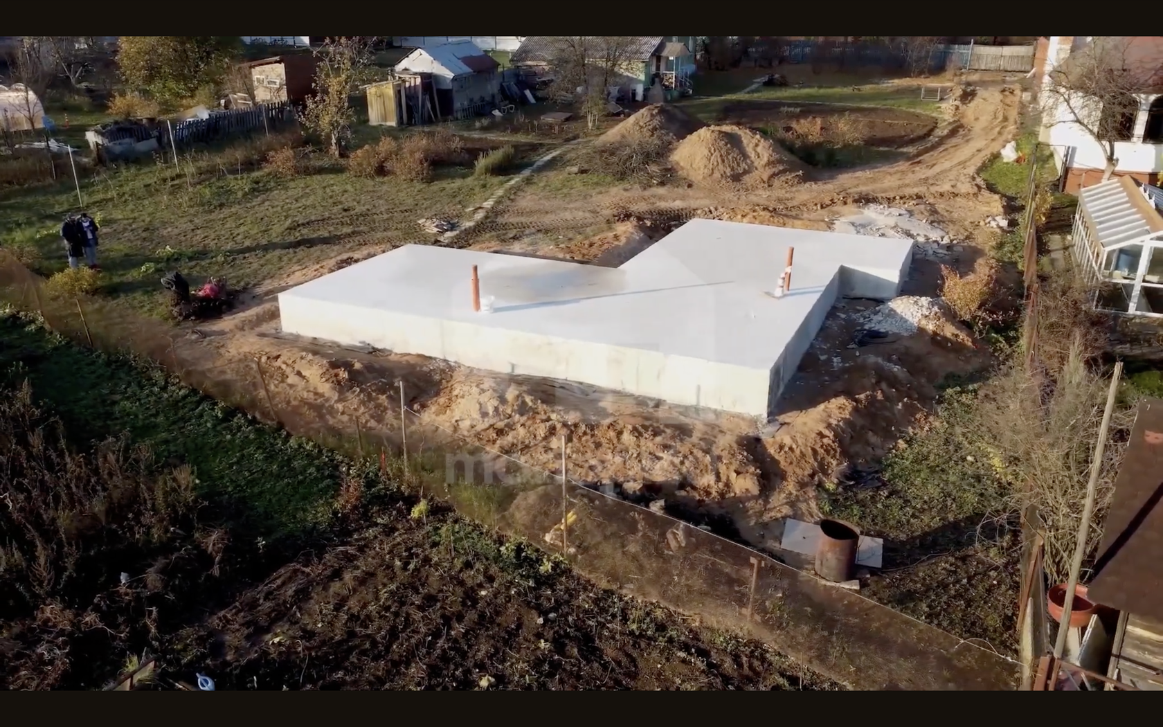 Монолитная плита - надежный фундамент