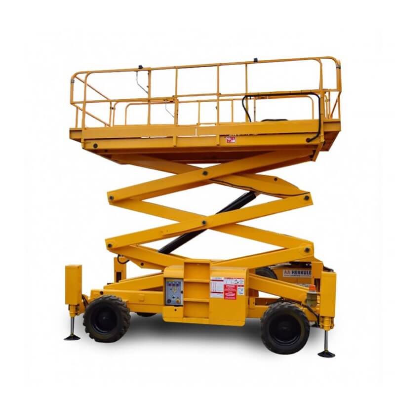 Самоходные подъемники ножничного типа: технологический прогресс в высоту