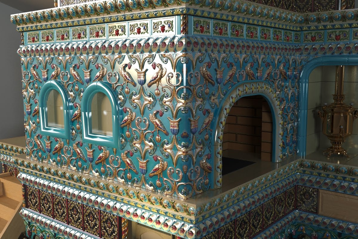 Изразцовые печи: возвращение к традициям с современным взглядом