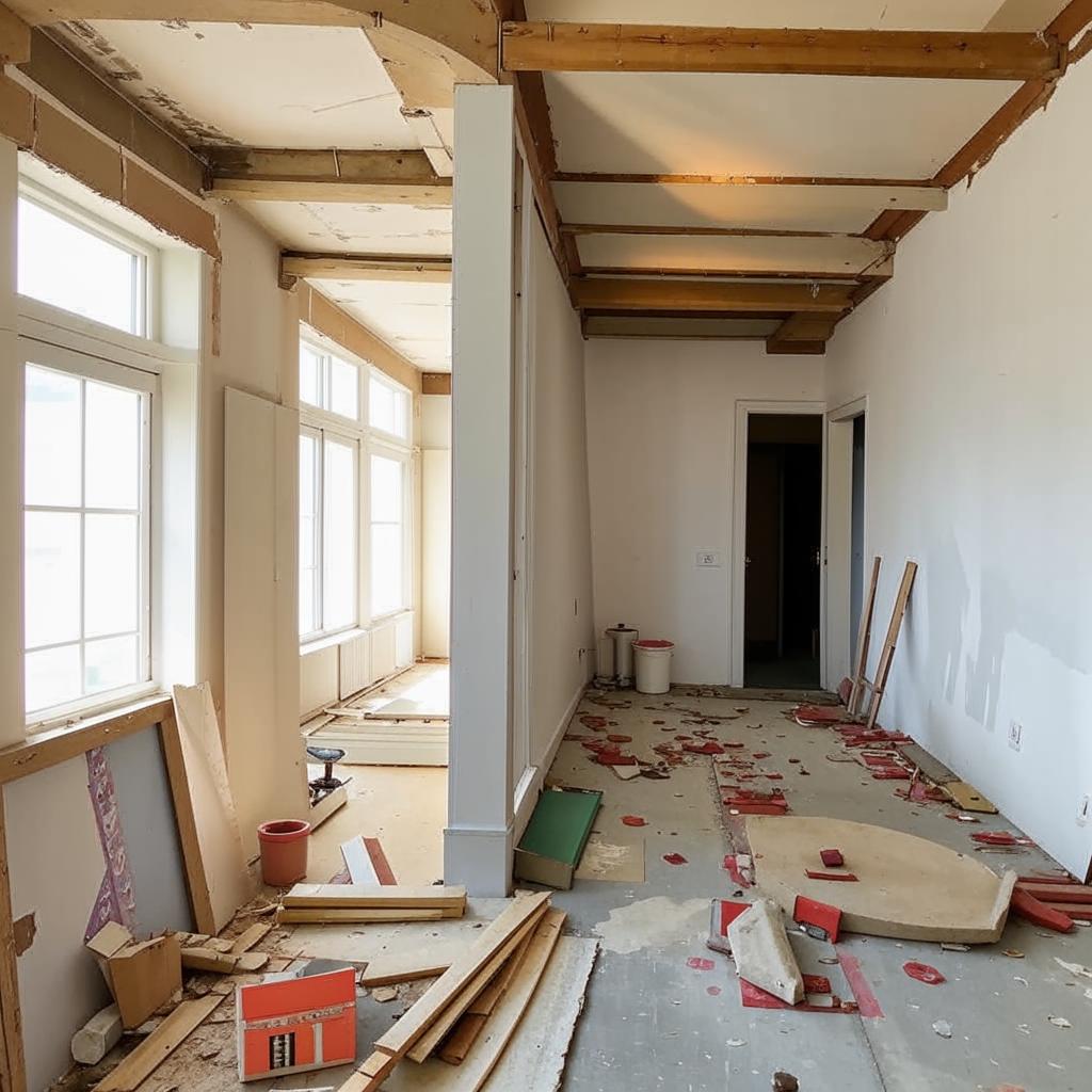 Этапы ремонта квартиры