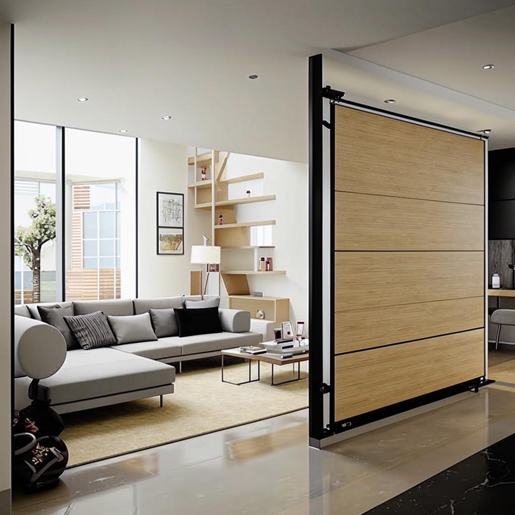 Особенности установки раздвижных перегородок