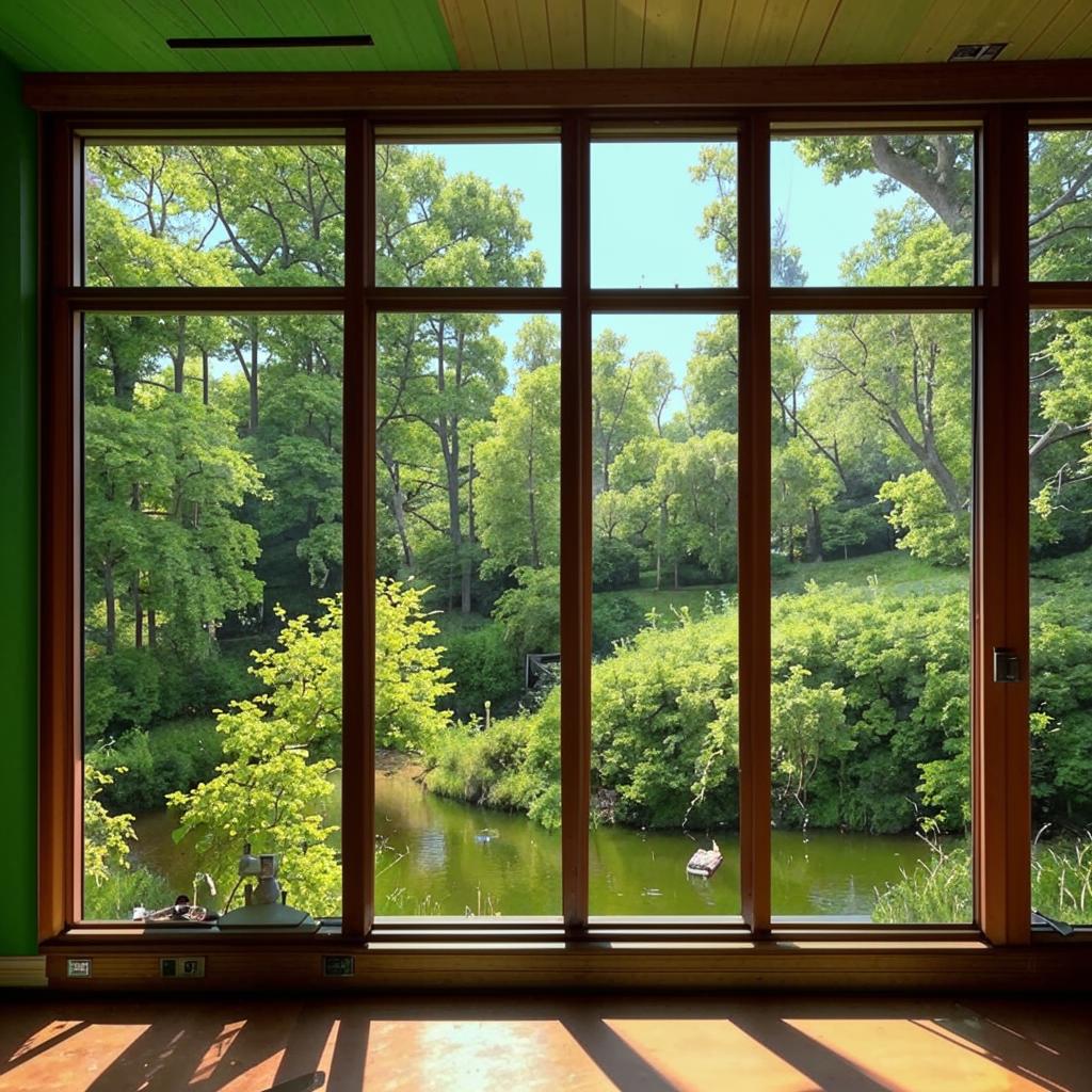 Как установить окна на деревянный каркас?