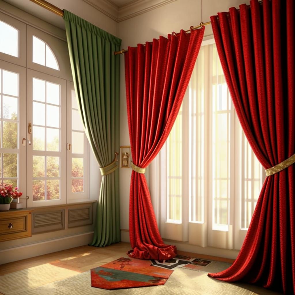 Какой ширины должны быть римские шторы?