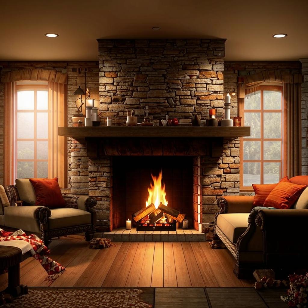 Выбор камина для дачи