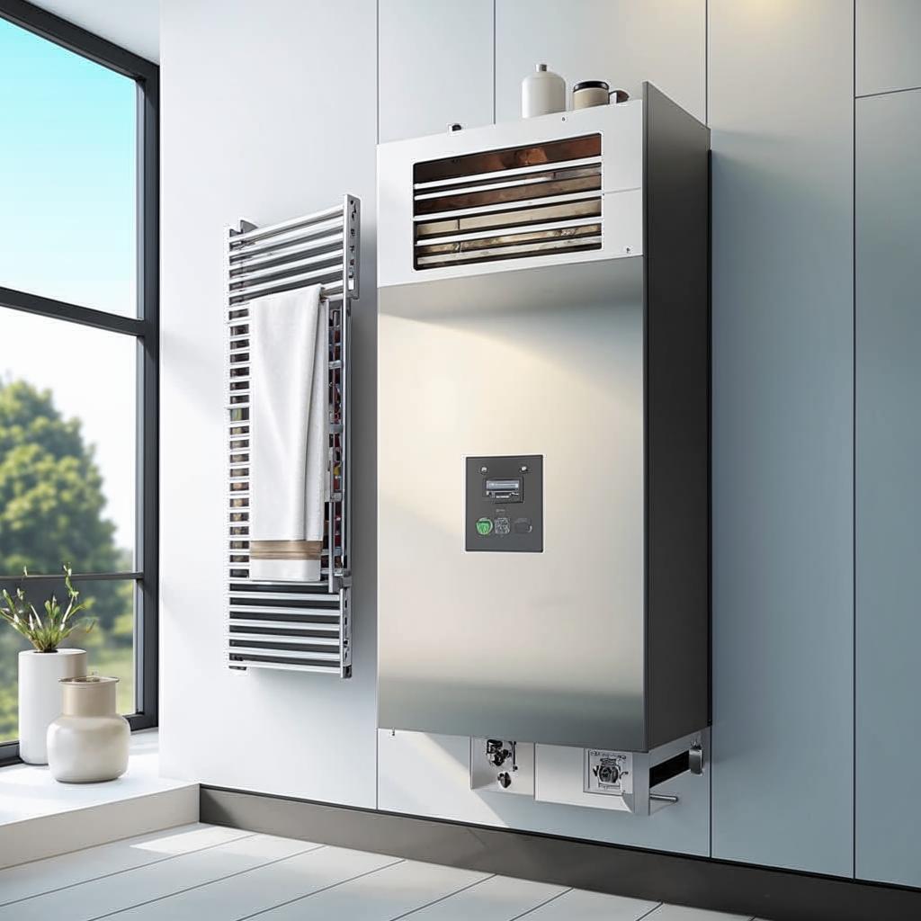 Как работает электрический полотенцесушитель