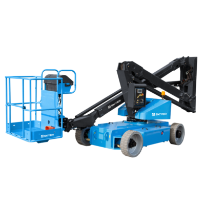 Коленчатые строительные подъемники: применение и преимущества