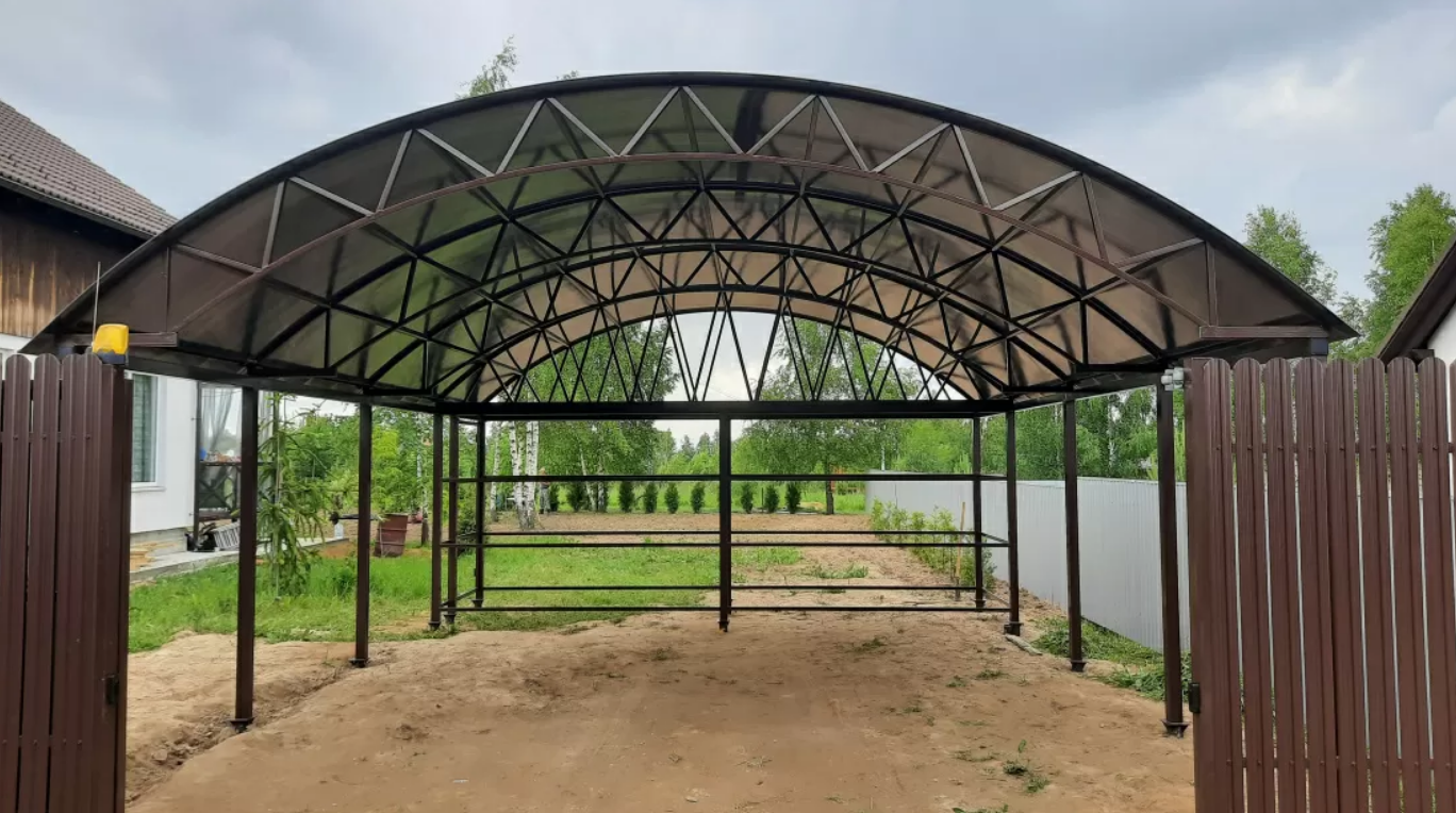 Как выбрать навес для авто