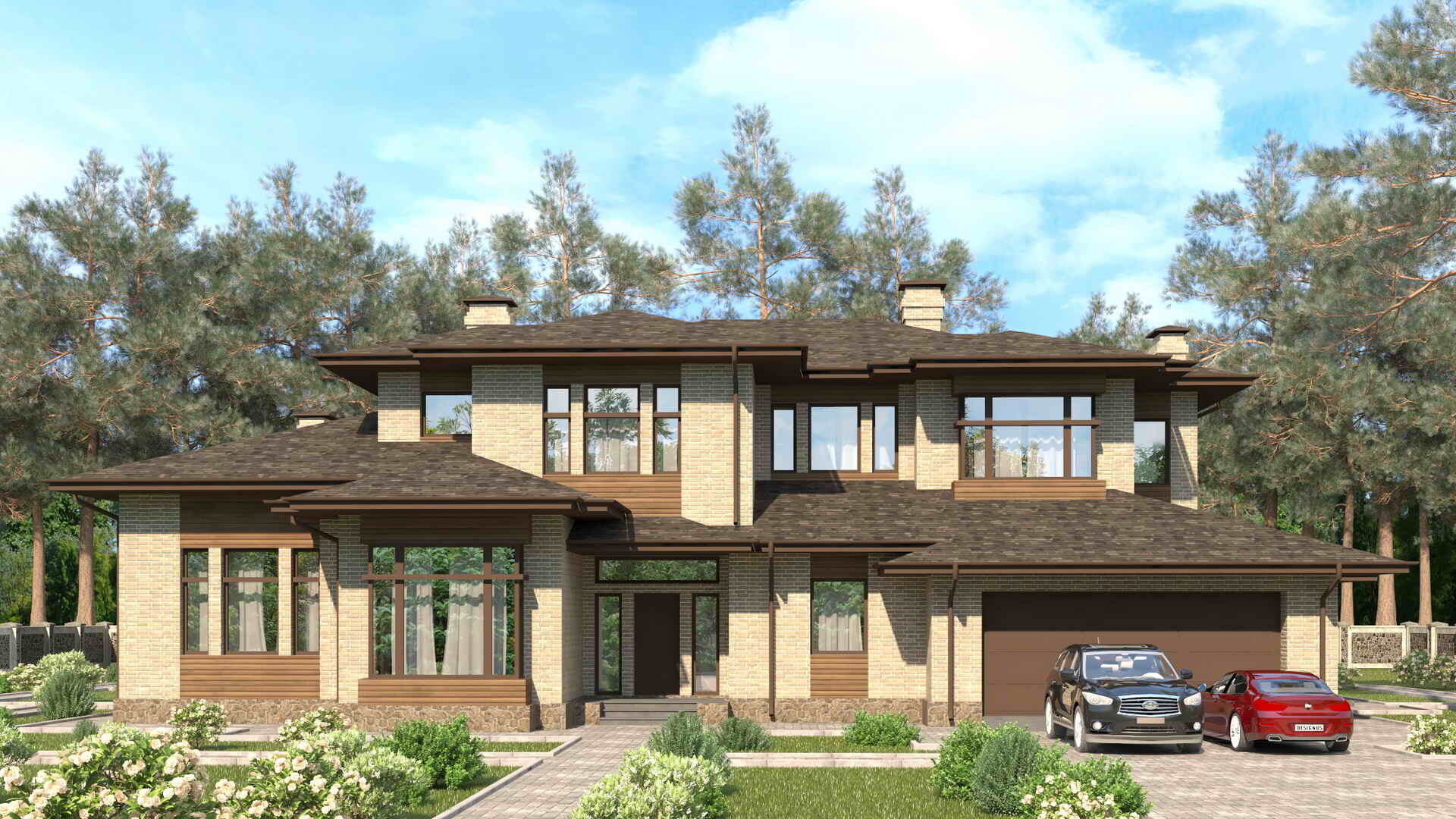 Индивидуальные проекты домов от ведущего архитектурного бюро г.Москвы