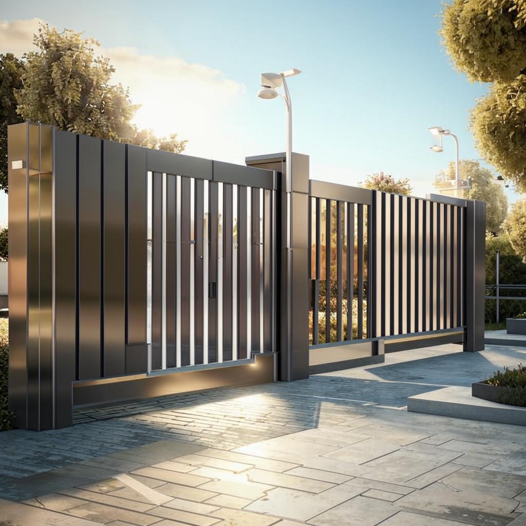 Механизм работы автоматических ворот