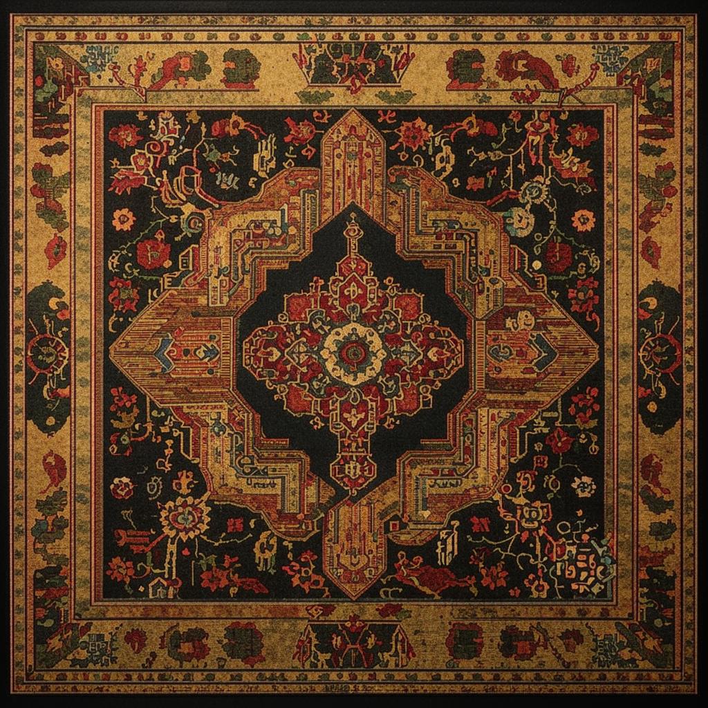 Как делаются ковры ручной работы?