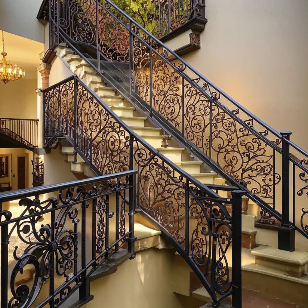 Как сделать кованые перила?