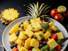 Лучшие рецепты салата с курицей, ананасами и сыром