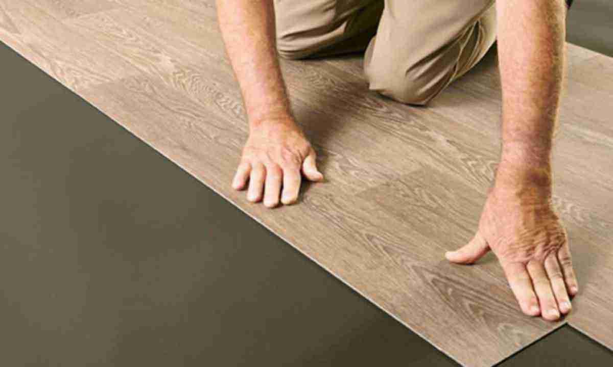 На что кладут виниловое напольное покрытие