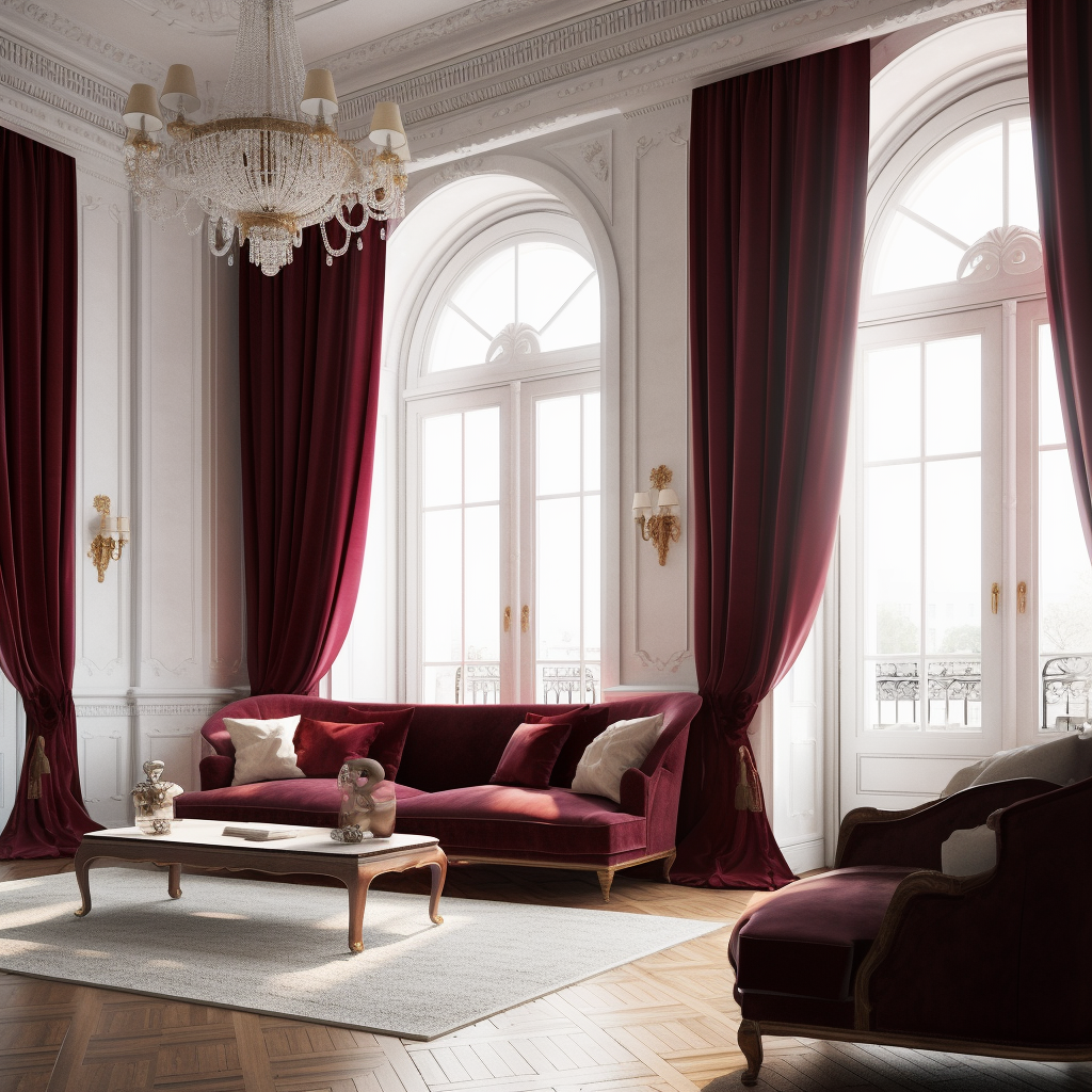 Шторы для высоких окон особенности выбора и дизайна