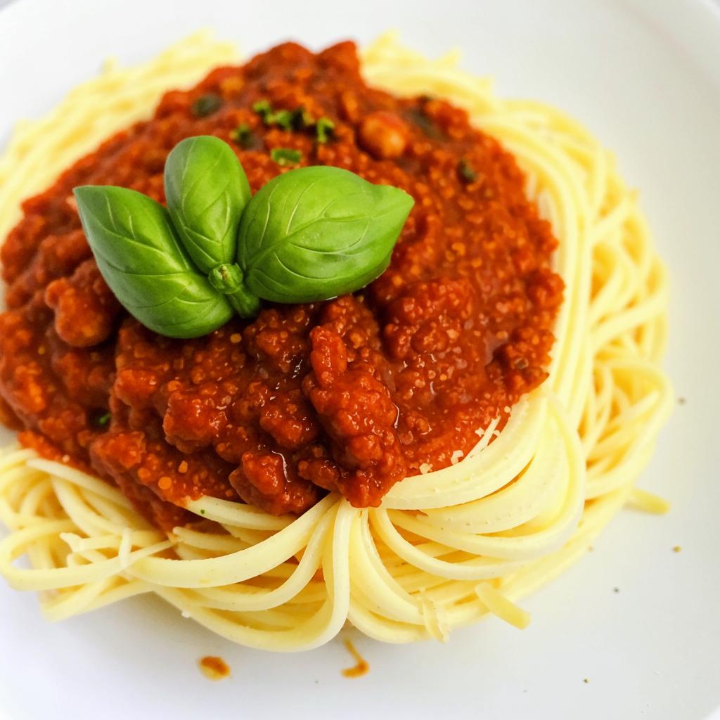 Классический рецепт болоньезе с фаршем на сковороде