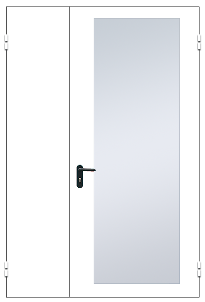 Двупольные противопожарные двери и их особенности
