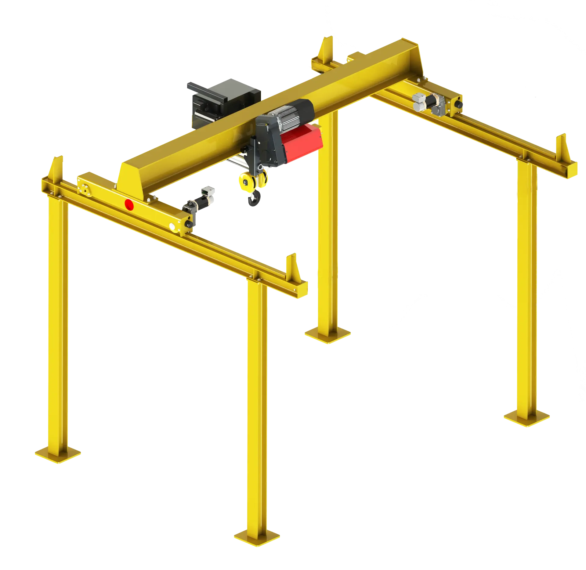 Мостовые однобалочные опорные краны - особенности и применение