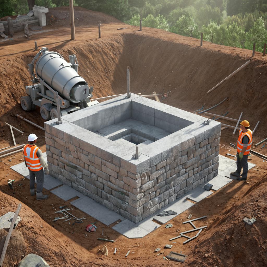 Виды фундаментных работ: от выбора до монтажа