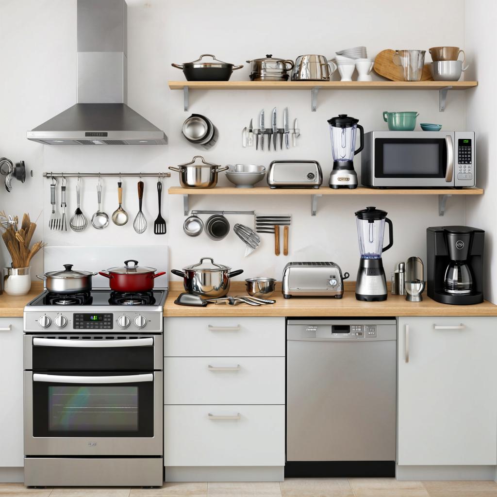 Виды бытовой техники для кухни