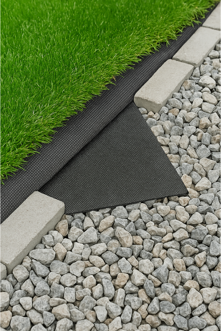 Геотекстиль для садовых дорожек: зачем он нужен и как его использовать