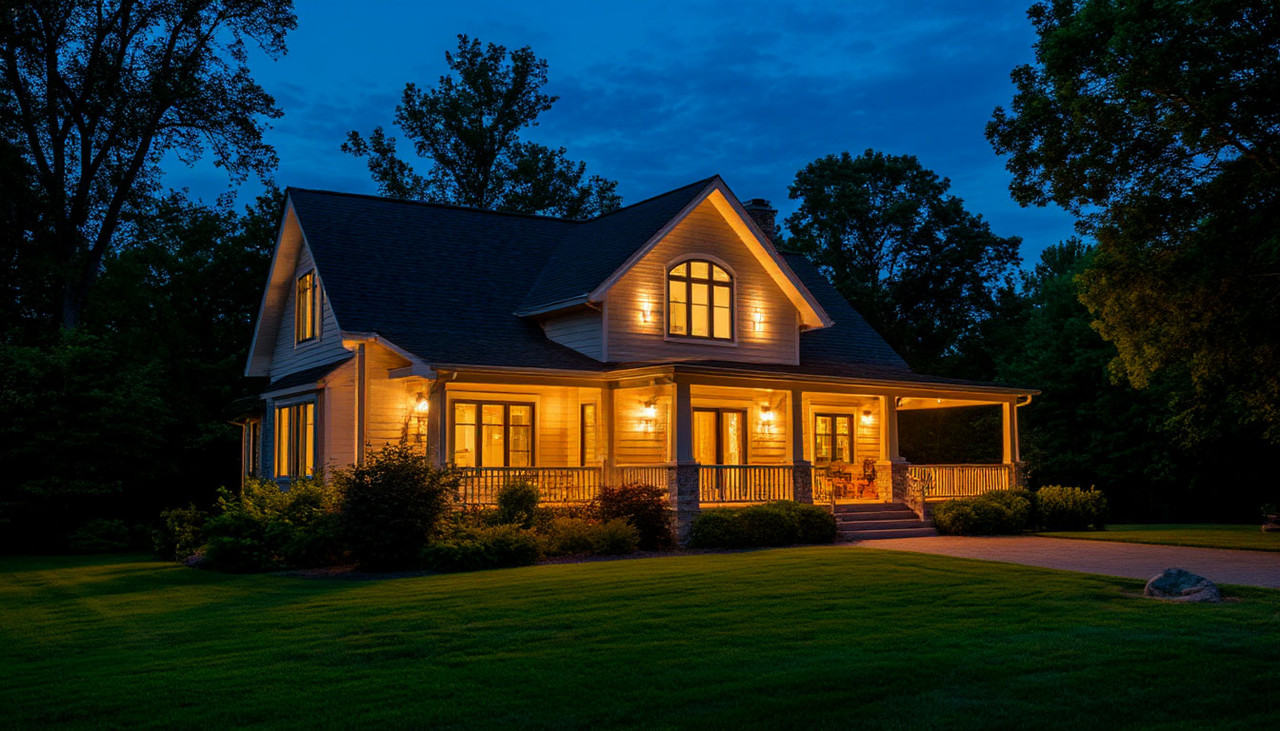 Как выбрать уличные светильники для загородного дома: полный гид