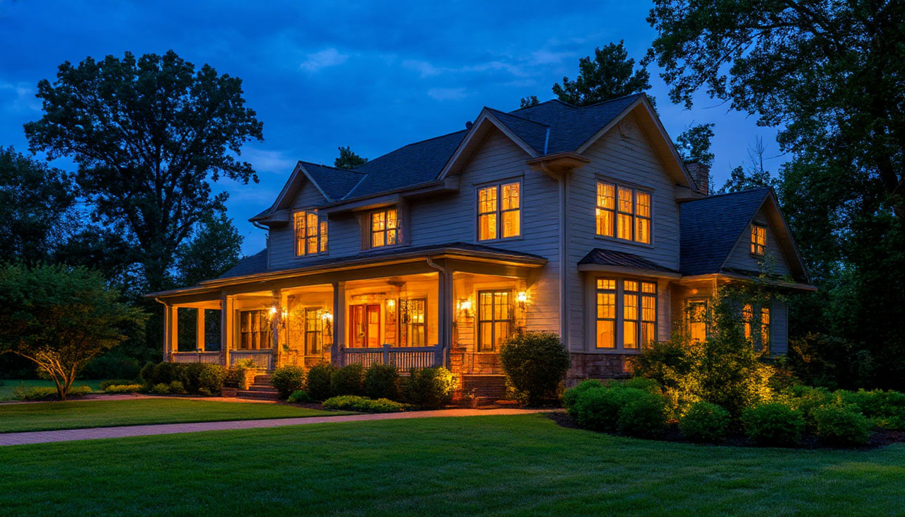 Как выбрать уличные светильники для загородного дома: полный гид