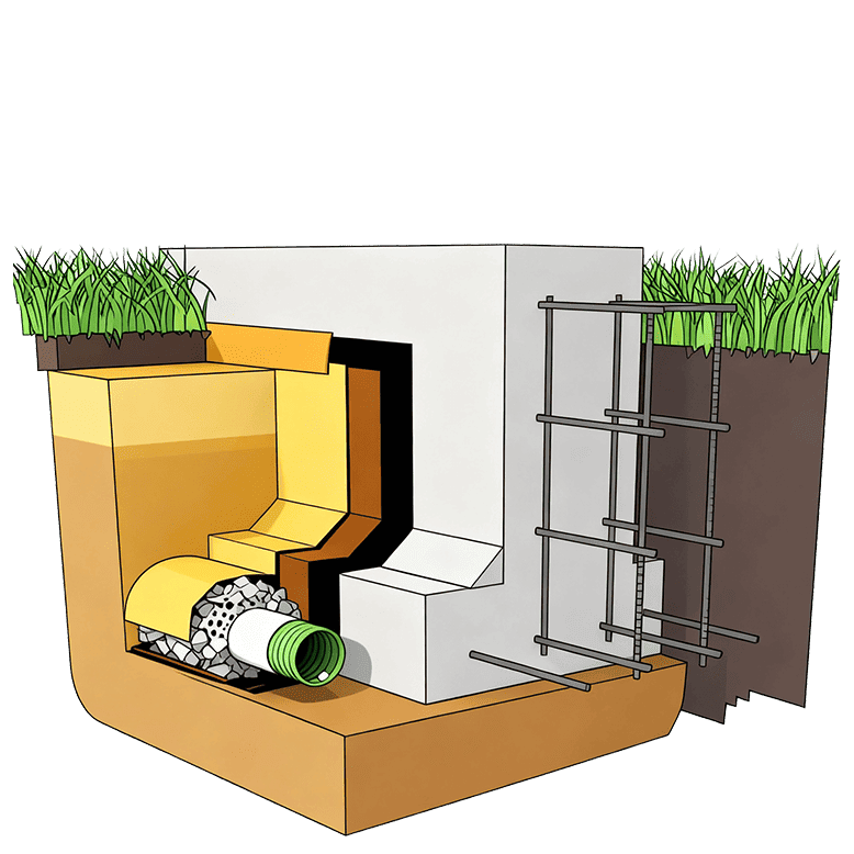 Для чего делается дренаж фундамента?