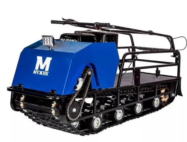 Мотобуксировщик «Мужик»: особенности, устройство и возможности компактного вездехода
