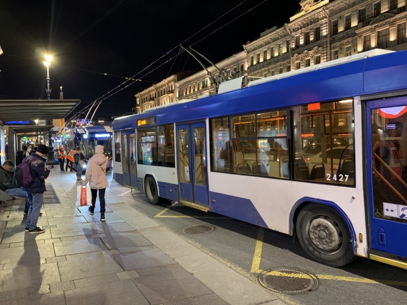 Камеры засняли, как женщина на Невском попала под колеса минивэна