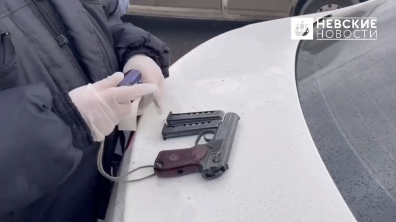 Появилось видео задержания азербайджанской диаспоры, устроившей стрельбу на свадьбе