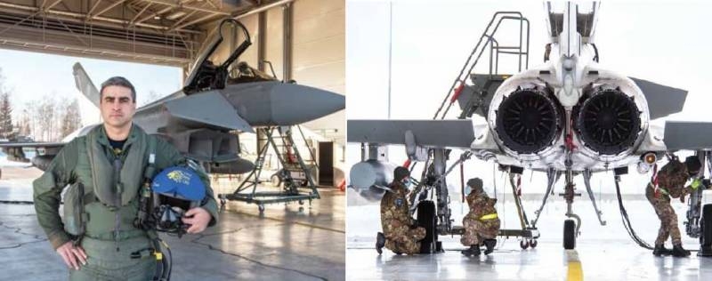 ВВС Италии с мая собираются патрулировать небо Прибалтики с использованием истребителей F-35