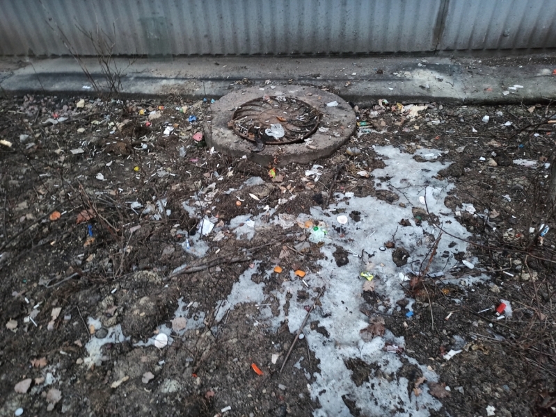 ЖКС «спасет» погрязший в мусоре двор на Дунайском по просьбе местной администрации